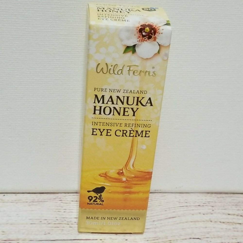 Wild Ferns Manuka Honey Eye Creme Intensive 30ml/1.01oz  Made in New Zealand